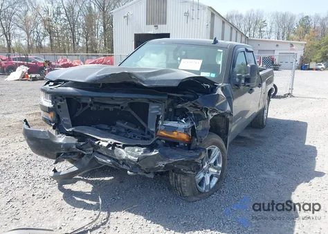 2016 Chevrolet Silverado 1500 Custom из США, поврежденный, VIN 1GCVKPEC7GZ376955